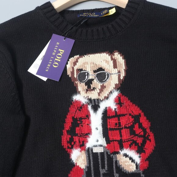 Polo Ralph Lauren Women's Knit Sweater with Bear Design - Picture 6 of 9